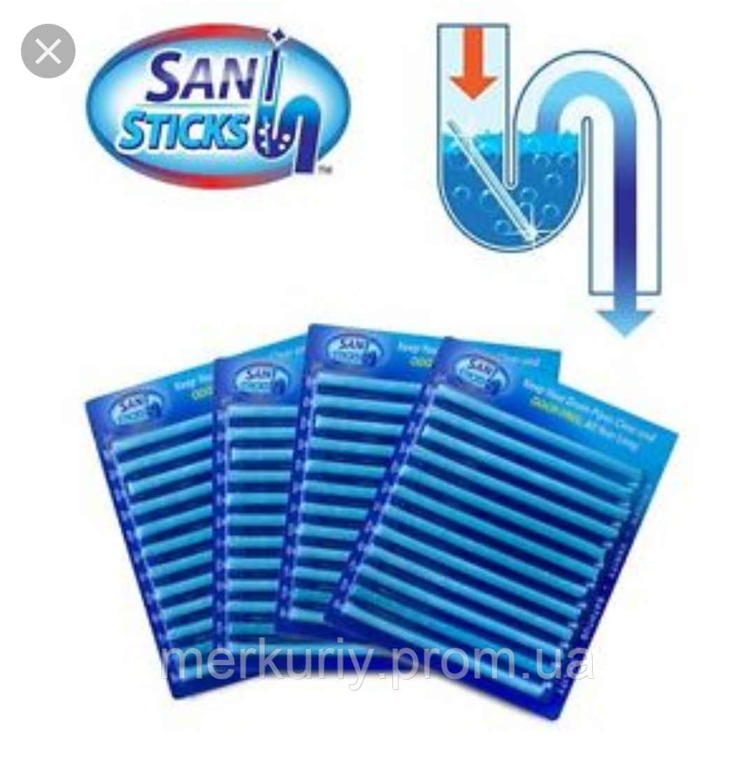 Очищувач для труб Sani sticks сани стікс