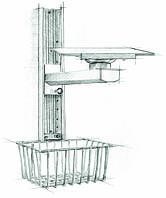 Медичні полиці і стійки, аксесуари