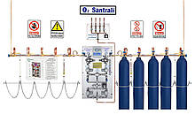 Балонна рампа вуглекислого газу (СО2)
