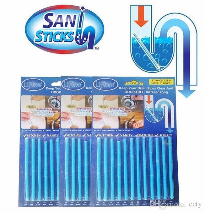 Палички для очищення водостічних труб Sani Sticks Сані Стакс
