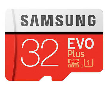 Картка пам'яті Samsung Evo Plus 32Gb class10 Uhs1