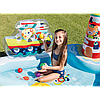 Дитячий надувний ігровий басейн із надувною вудкою «Весела Риболовля» Intex 57162, фото 4