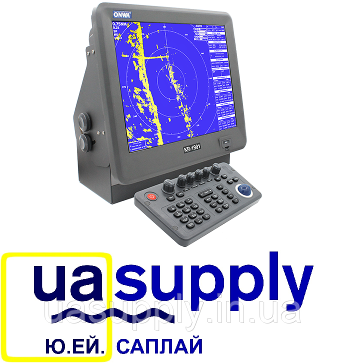 Морской радар KR-1968-H / 19" Color LCD Marine Radar with AIS Display/ Target Tracking (ARPA) - фото 1 - id-p900652097