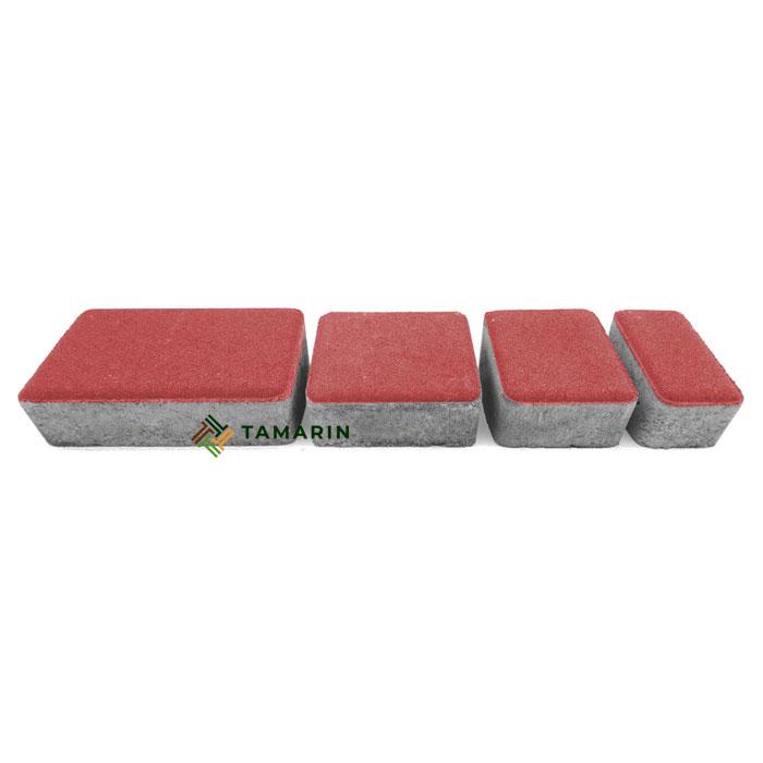Плитка Тротуарна «Старе місто 60 мм» Червона 180×120, 120×120, 90×120, 60×120.