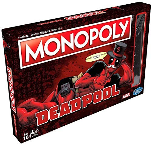Настільна гра Монополія Hasbro Deadpool Дедпул Monopoly DР M, фото 1