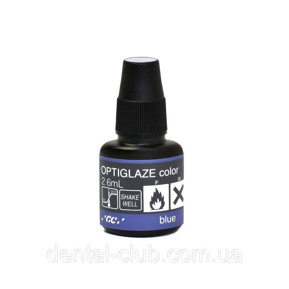 Нанонаполненое захисне поліруючий покриття OPTIGLAZE COLOR синій, 2.6 мл, фото 1