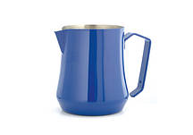 Пітчер Motta Tulip Синій, 500 мл для індукційної плити сталевий, для наливки молока, Молочник motta 0.5 l
