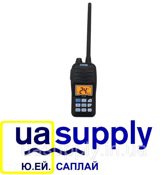 Рация УКВ KV-28 / VHF Marine Portable Transceiver KV-28 - фото 1 - id-p900690488