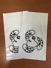 Кур'єрський пакет з печаткою логотипу