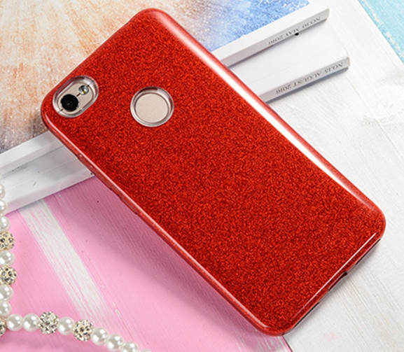 Чохол блискітками 3 в 1 на Xiaomi Redmi 4X