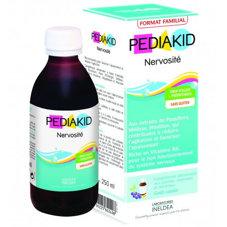 Сироп для дітей, зняття підвищеної збудливості і нервозності Pediakid,250 мл