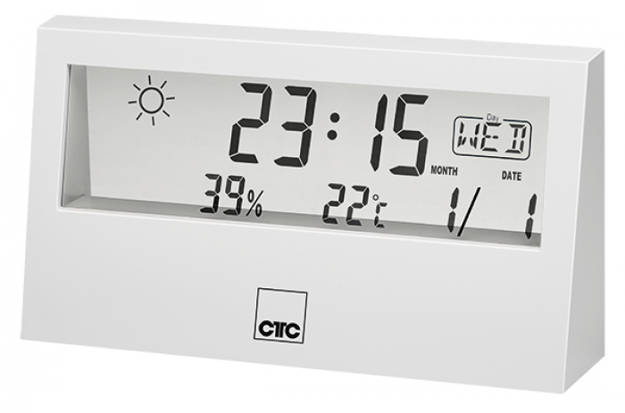 Метеостанція Clatronic WSU 7022 White