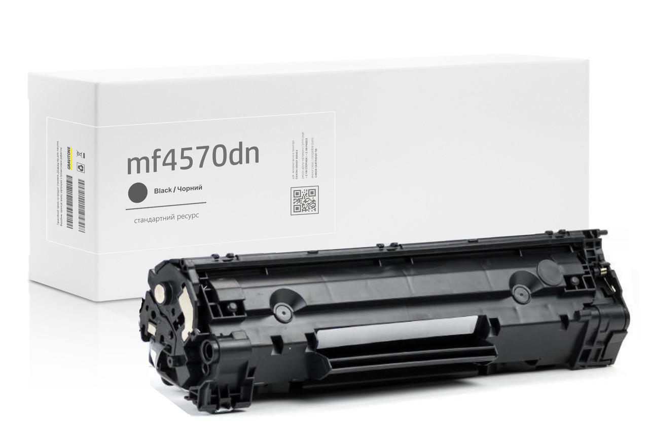 Сумісний картридж Canon i-Sensys MF4570DN (чорний), стандартний ресурс (2.100 стор.) аналог від Gravitone, фото 1