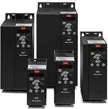 Частотний перетворювач Danfoss серії VLT Micro FC51 0.75 кВт код 132F0018 трифазний