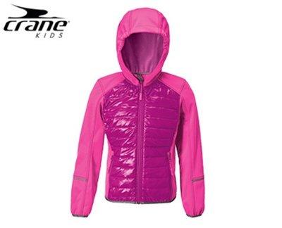 Куртка для дівчинки Софтшел рожева Crane kids р.122/128, фото 1