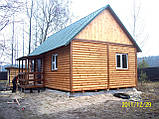 Дачний будиночок 6 м х 6 м "преміум'якості", фото 3