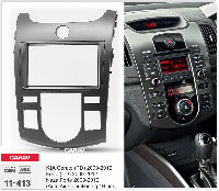 2-DIN переходная рамка KIA Cerato (TD), Forte (TD), Naza Forte 2009-2012 (Auto Air-Conditioning), CARAV 11-413