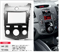 2-DIN переходная рамка KIA Cerato, Forte, Naza Forte 2009-2012 (Manual Air-Conditioning), CARAV 11-414