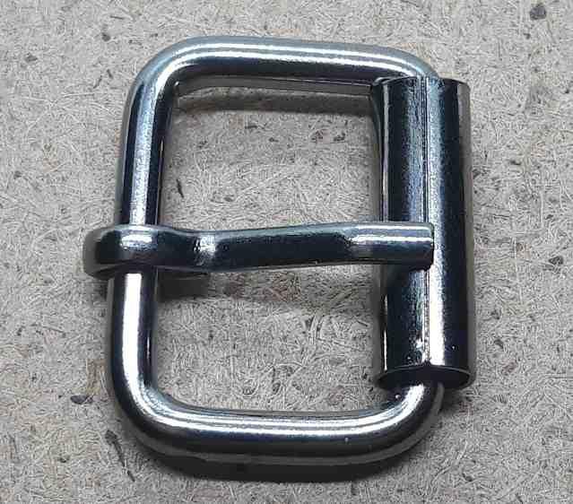 Пряжка пілот 15 мм ( темний нікель)