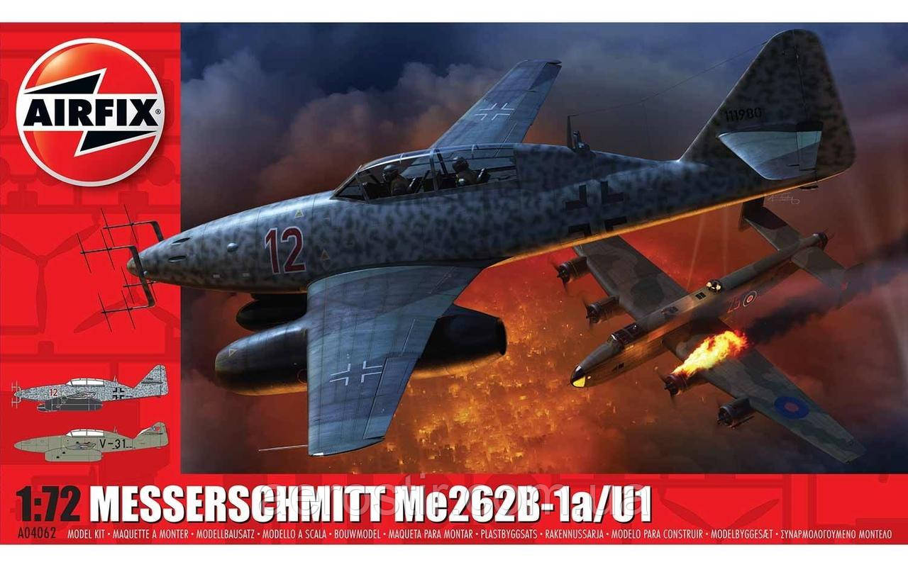 Messerschmitt Me 262B-1a/U1 1/72 Airfix 04062