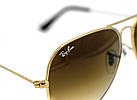 Окуляри Ray Ban Aviator brown, фото 5