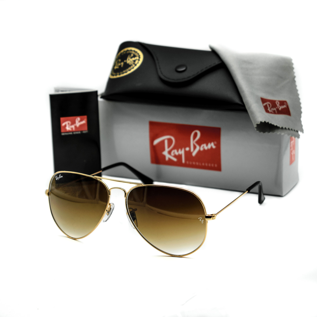 Окуляри Ray Ban Aviator brown