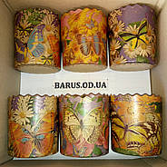 Паперові форми для випікання 110*85 Метелики, фото 3