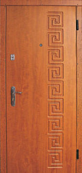 Модель 21 вхідні двері Саган класик 2 замки, г. Ніколаїв