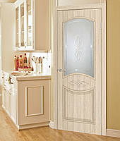 Двері пвх Даніелла сс+кр дуб білений, фото 2