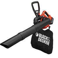 Акумуляторний садовий пилосос з подрібнювачем BLACK+DECKER GWC3600L20 (США/Китай)