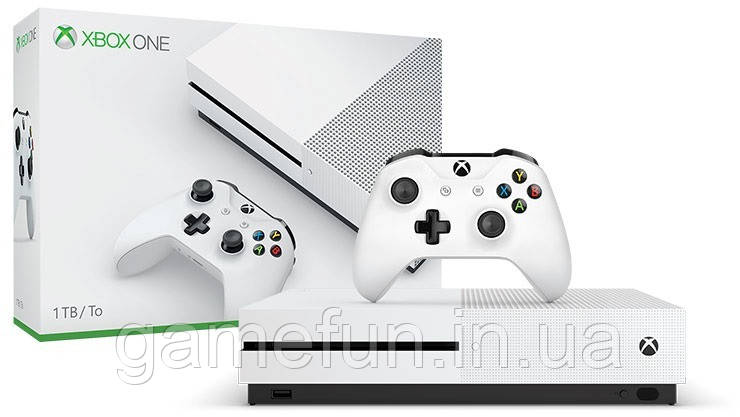 Xbox One S 1TB (4K Ultra HD) White