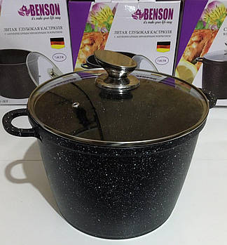 Каструля з кришкою мармур 7 л BN-301 (4)
