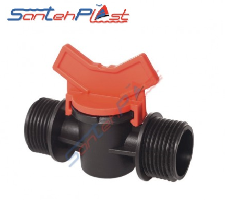 Кран нарізний для поливання Santehplast КСH16х3/4"х3/4"Н