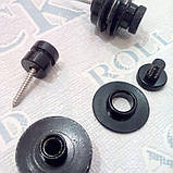 Стрілки для електрогітари straplocks тримач ременя shaller чорні, фото 4