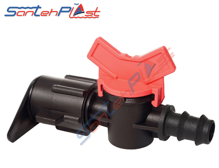 Кран для краплинної трубки і рукава LFT Santehplast КСЛ 16