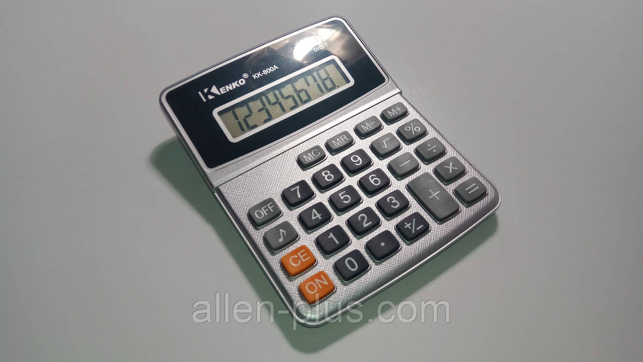 Калькулятор настільний Гостро / Kenko KK-800, 8 цифр