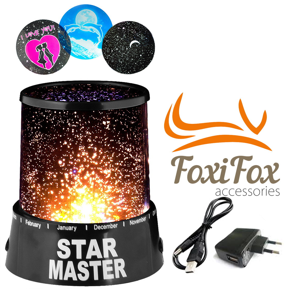 Проєктор зоряного неба Star Master