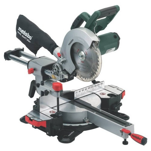 Пила торцювальна з протягом Metabo KGS 216 М, фото 1