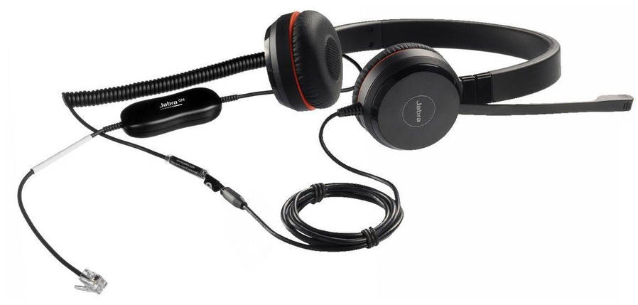 Гарнітура для кол-центру Jabra EVOLVE 30 II Stereo RJ9, фото 1