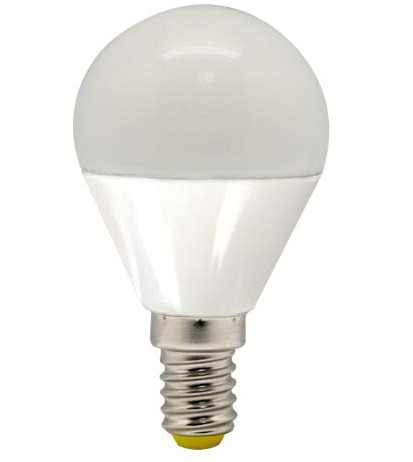 Светодиодная лампа Feron LB-95 G45 E14 5W 2700K 230V Код.58342 - фото 1 - id-p83278818