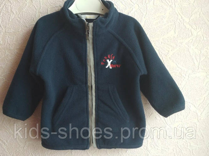 Купить Детская флисовая кофта 74 темно-синяя, цена 165.11 ₴ — Prom.ua ...