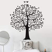 Интерьерная наклейка Дерево семьи (дерево рода на стену самоклейка для фотографий) глянцевая 1470х1600 мм