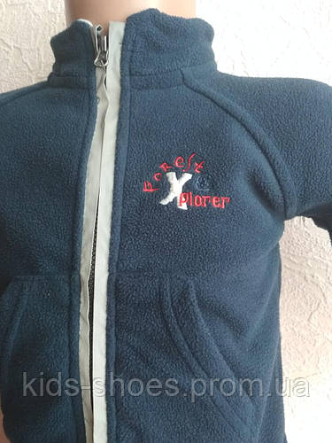 Купить Детская флисовая кофта 74 темно-синяя, цена 165.11 ₴ — Prom.ua ...
