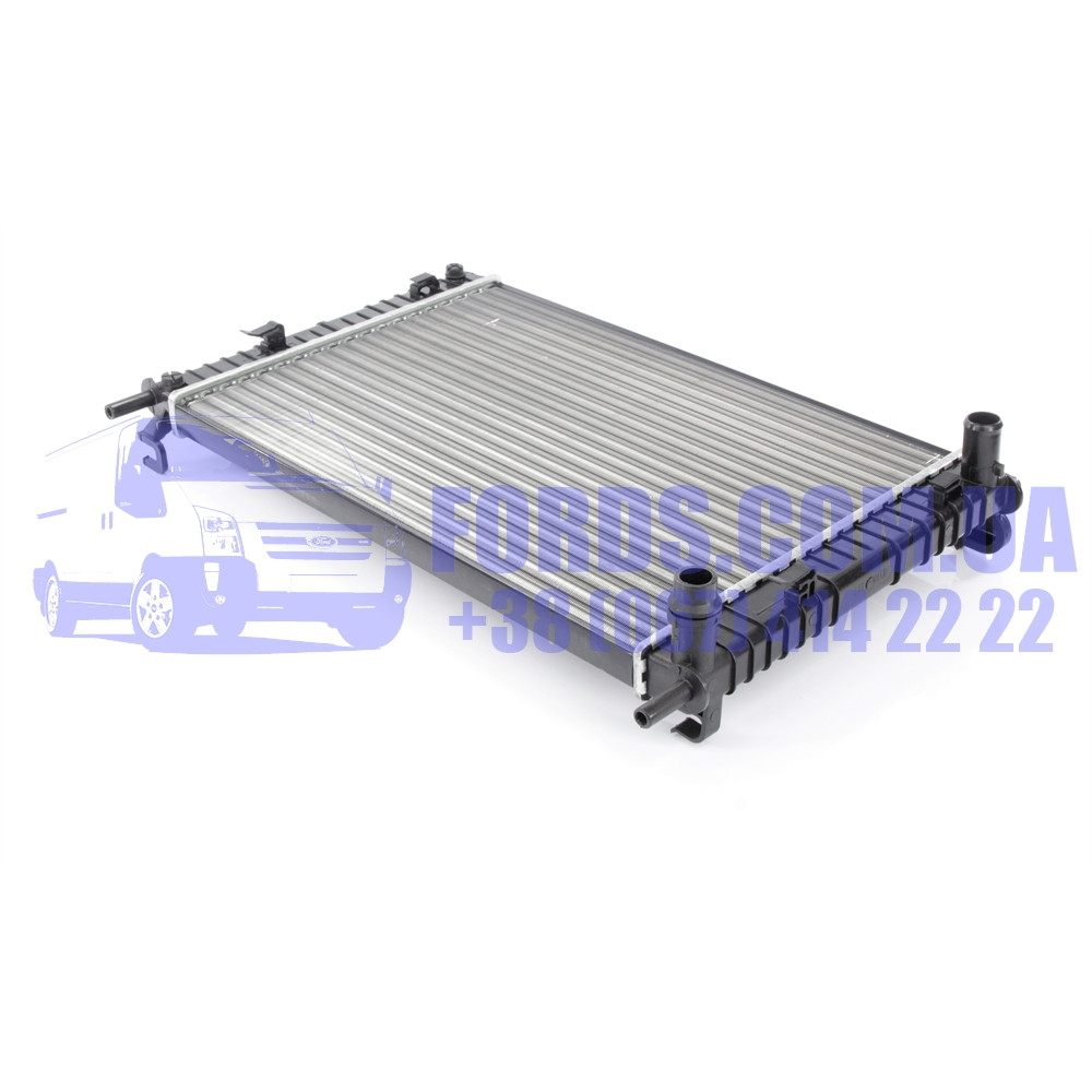Радіатор двигуна FORD FIESTA/FUSION 2001-2012 (1.4 TDCI/1.6 TDCI) (1430653/4S6H8005CB/D7G014TT) THERMOTEC, фото 1