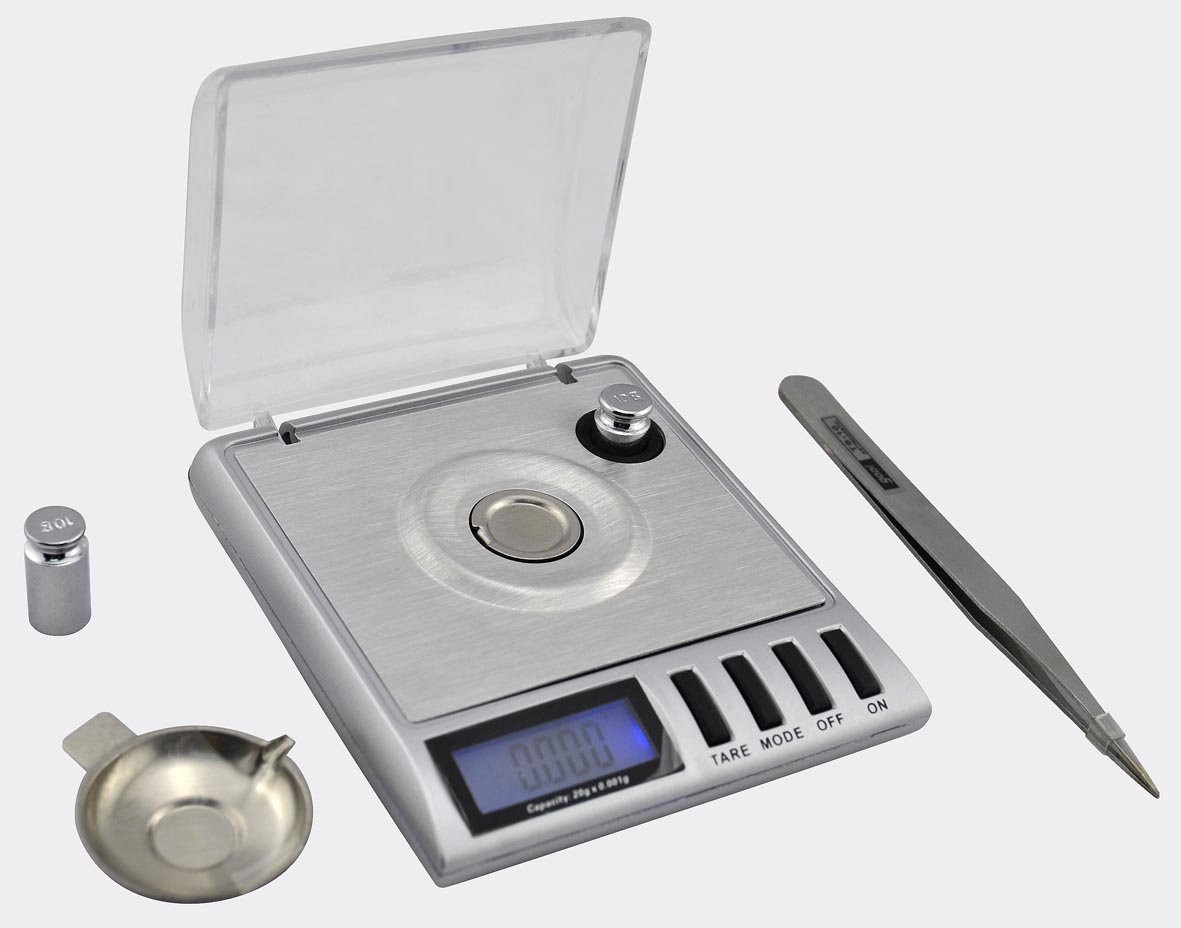 Високоточні цифрові ваги Carat (20g~0.001 g)