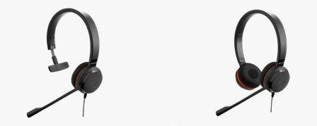 Jabra Evolve 30 RJ9 - гарнітура з 1 або 2 навушниками і роз'ємом RJ-9