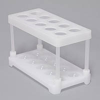 Штатив для пробірок П-10 Ø18 мм пластиковий