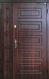 Двухстворчатые, полуторные входные двери Саган Стандарт, Николаев - фото 3 - id-p83281391