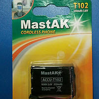 Аккумулятор к стационарному телефону MastAK T102 (22) 3,6v 550mAh