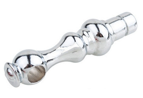 Стовпчик для огорожі d=6 прохідний хром, фото 1